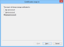 Selecting the computer account